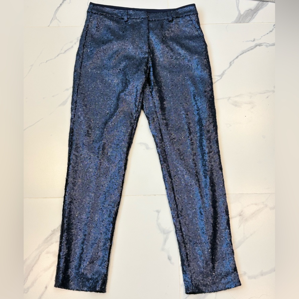Seventy Sequin Navy Trousers